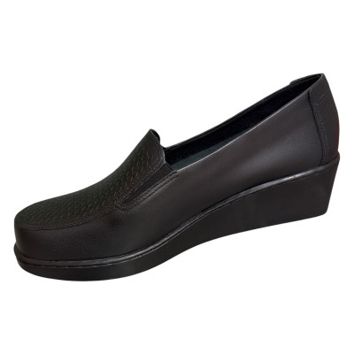 Calzado Casual de Cuero para Mujer R&oacute;mulo Ref 2643 Negro | Calzado C&oacute;modo y Ergon&oacute;mico | Tus Pasos Bogot&aacute;